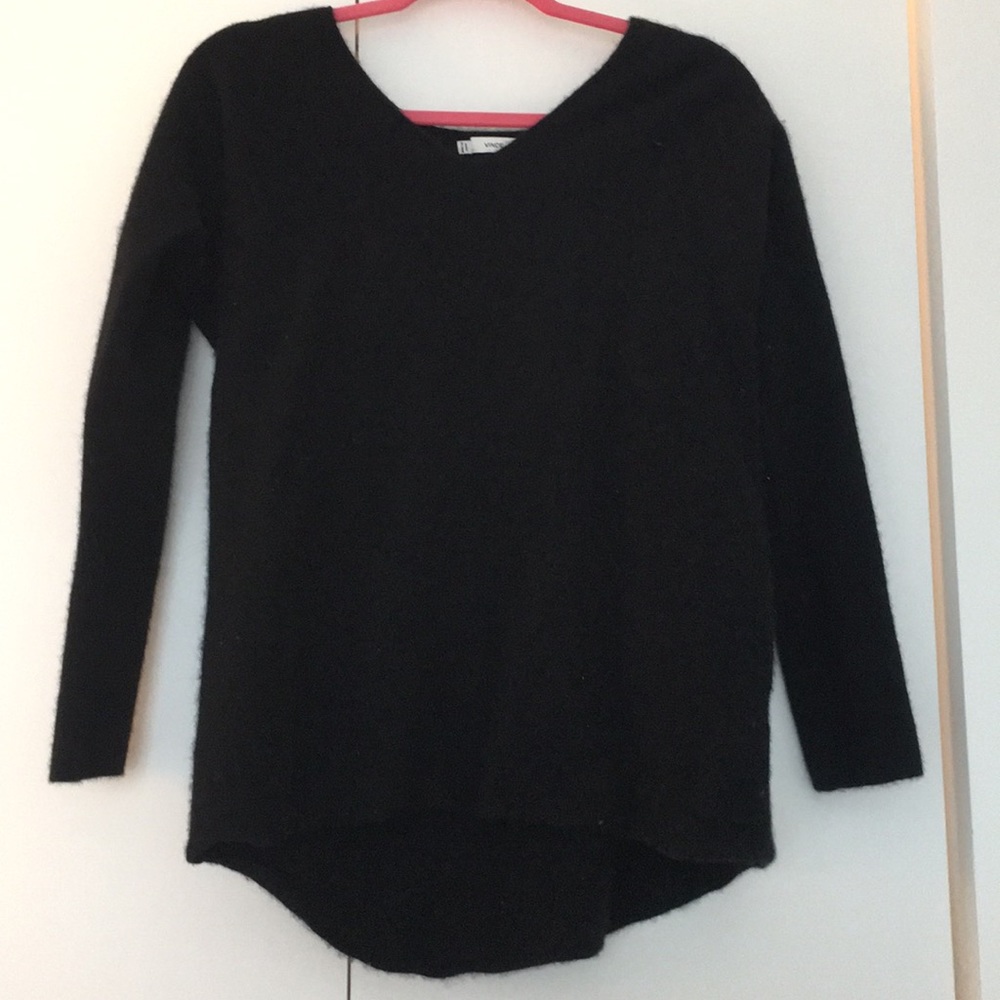 Vince black wool sweater